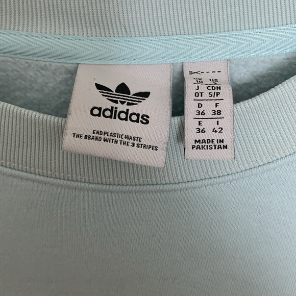 Adidas sky blue sweatshirt - Picture 6 of 8